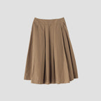 COTTON LINEN DRILL SKIRT
