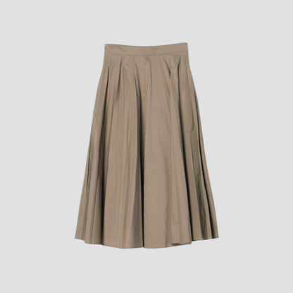 PLAIN WEAVE BLEND SKIRT