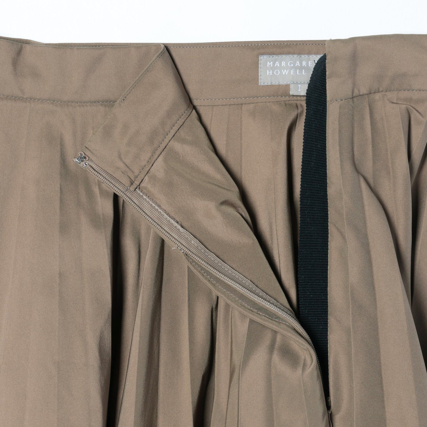 PLAIN WEAVE BLEND SKIRT