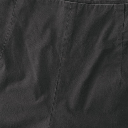 WASHED YARN DYE POPLIN TROUSERS