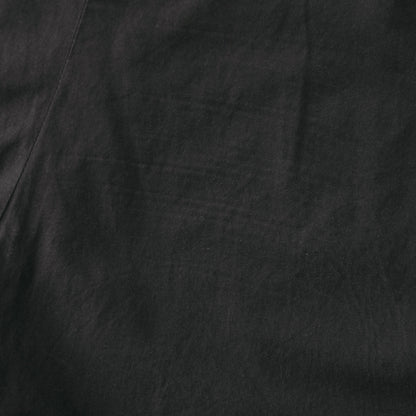 WASHED YARN DYE POPLIN TROUSERS