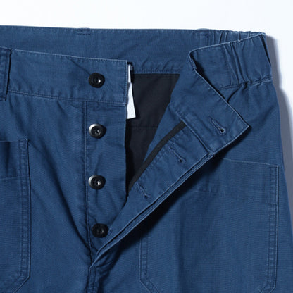 HEAVY DENIM CANVAS TROUSERS
