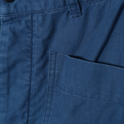 HEAVY DENIM CANVAS TROUSERS