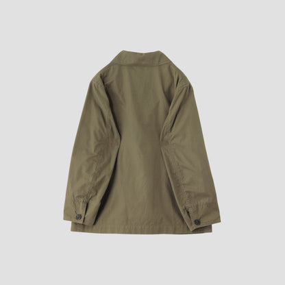 WASHED COTTON LINEN COAT