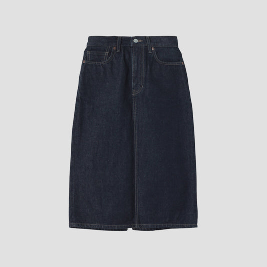 AUTHENTIC BLUE DENIM SKIRT