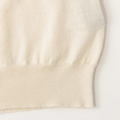 FINE MERINO POLO COLLAR JUMPER KNIT