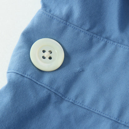 SHIRTING COTTON POPLIN DRESS