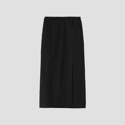 FLUID WOOL SKIRT