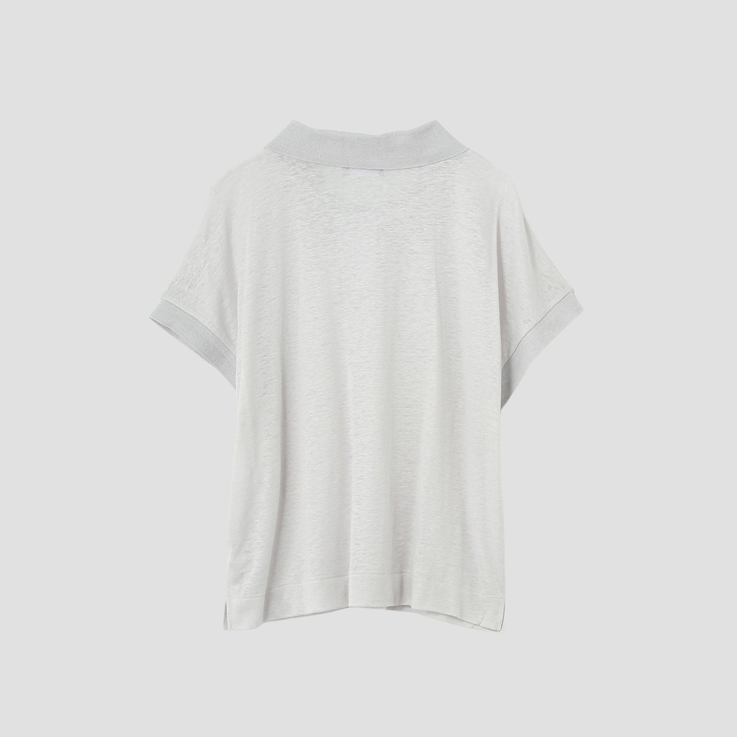 LINEN JERSEY POLO