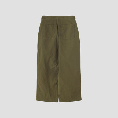 DENSE COTTON POPLIN TROUSERS