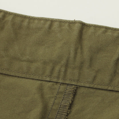 DENSE COTTON POPLIN TROUSERS