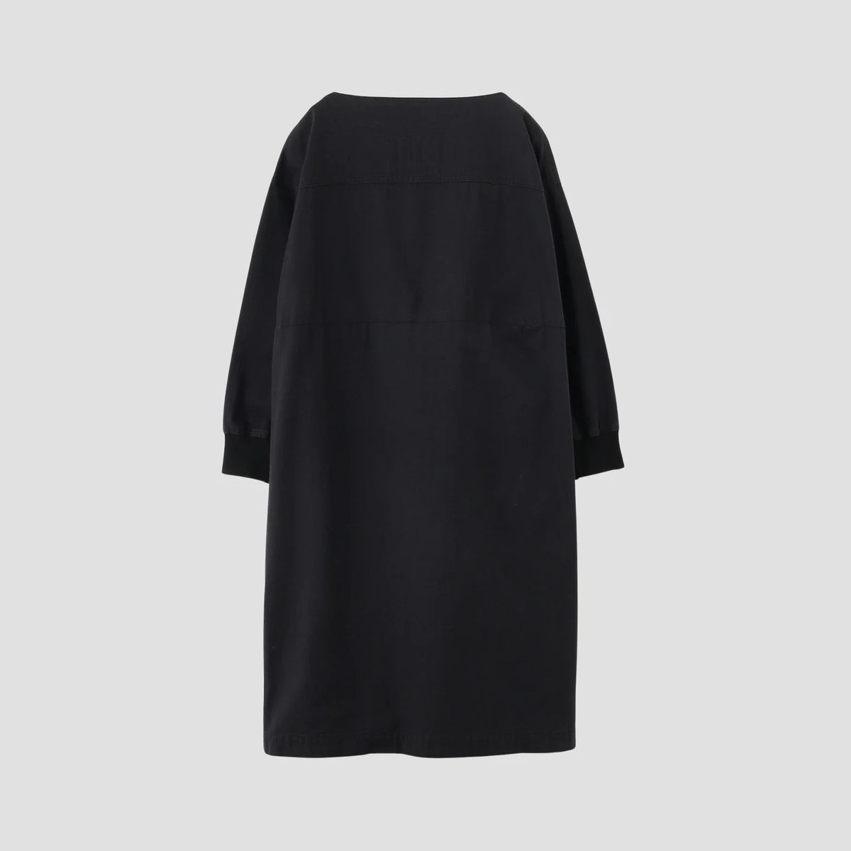 FADED COTTON TWILL DRESS