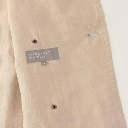 HIGH DENSE LINEN COAT
