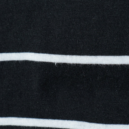 COTTON LINEN STRIPE JERSEY