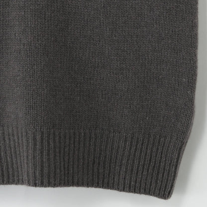 SHAWL COLLAR VEST KNIT