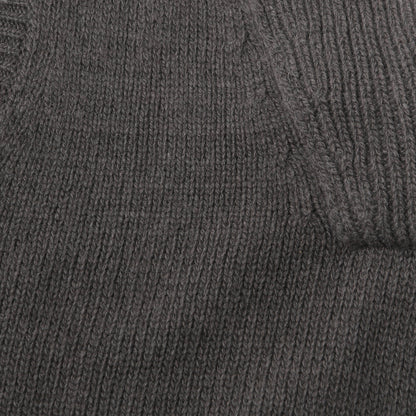 SHAWL COLLAR VEST KNIT