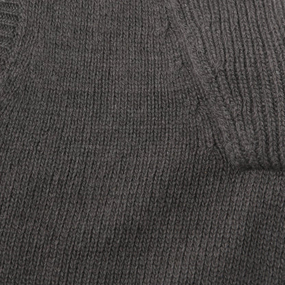 SHAWL COLLAR VEST KNIT