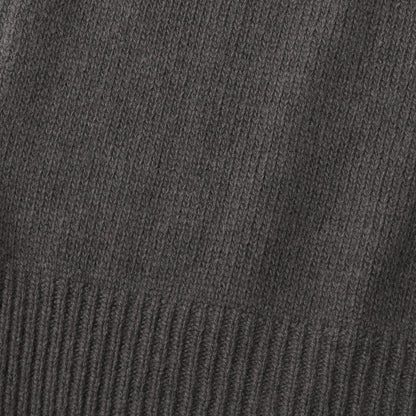 SHAWL COLLAR VEST KNIT