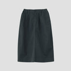 FINE COMPACT POPLIN SKIRT