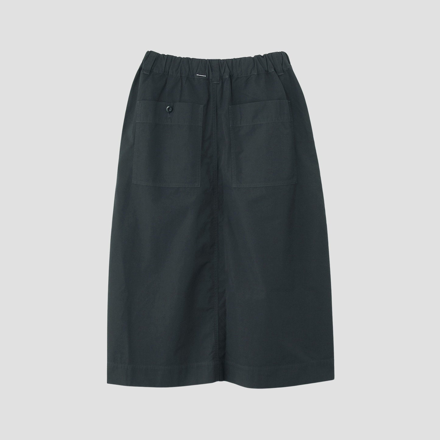 FINE COMPACT POPLIN SKIRT