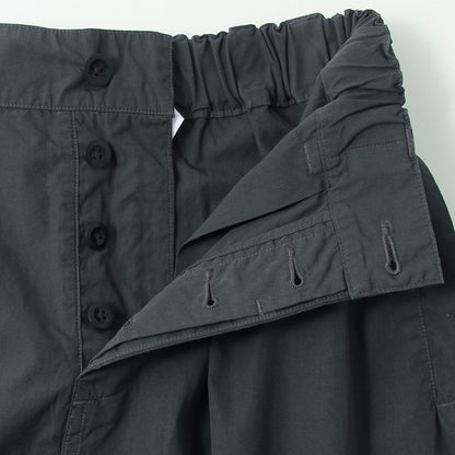 FINE COMPACT POPLIN SKIRT