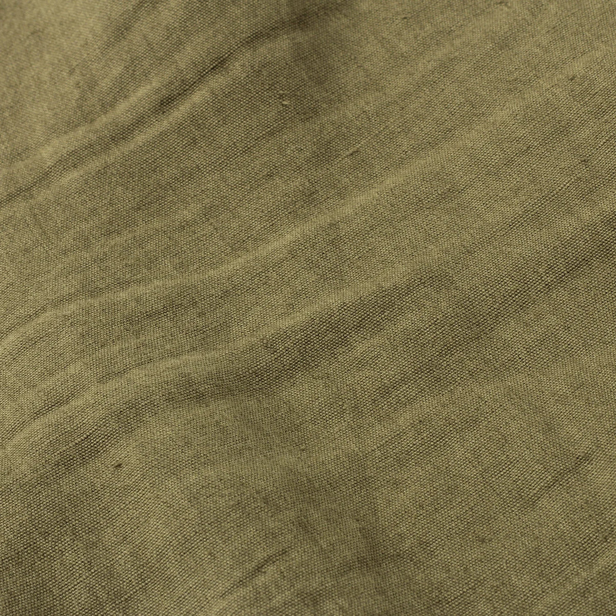 COATED LINEN PLAINWEAVE TROUSERS