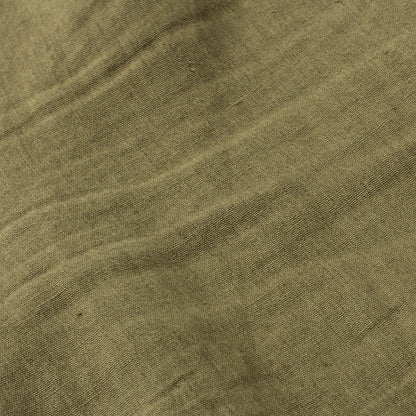 COATED LINEN PLAINWEAVE TROUSERS