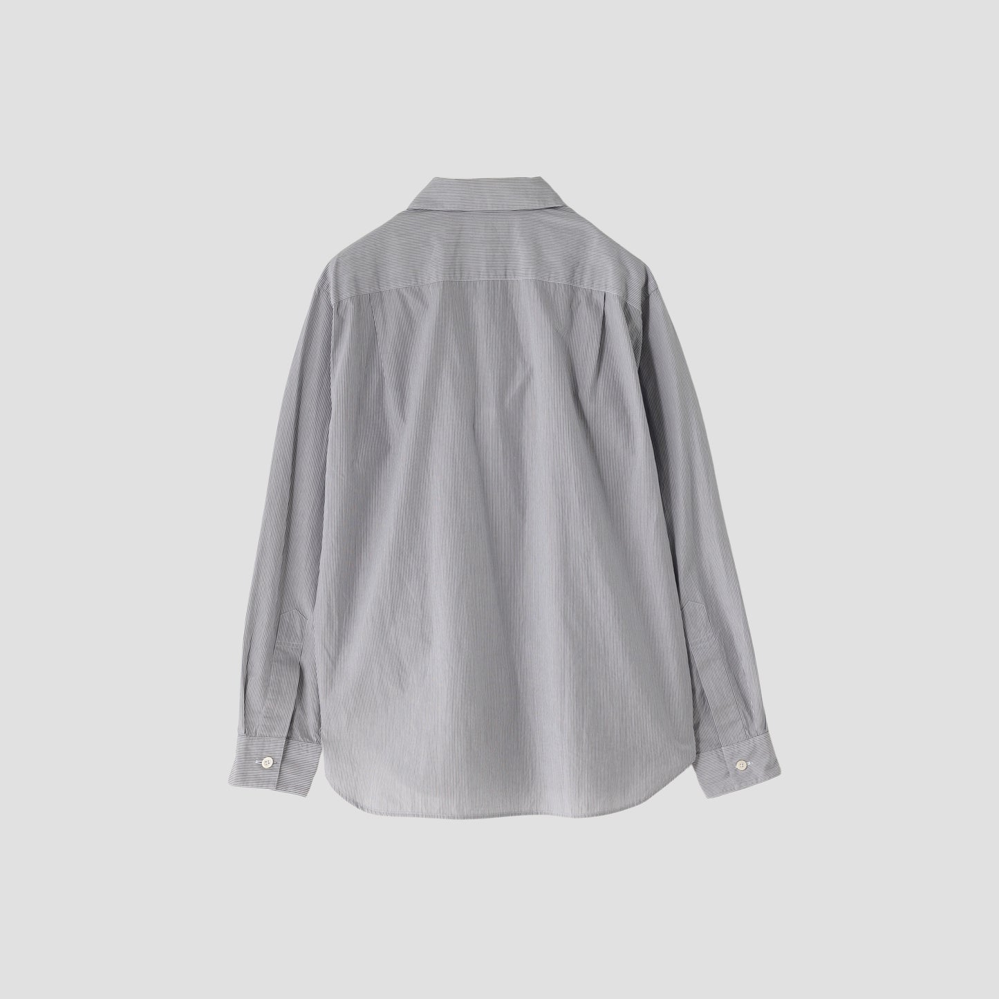FINE TWIN STRIPE COTTON SHIRT