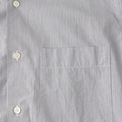 FINE TWIN STRIPE COTTON SHIRT