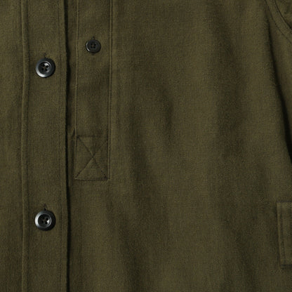 JAPANESE WOOL SHIRTING DRESS