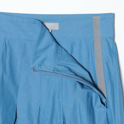 FINE COTTON CHAMBRAY SKIRT