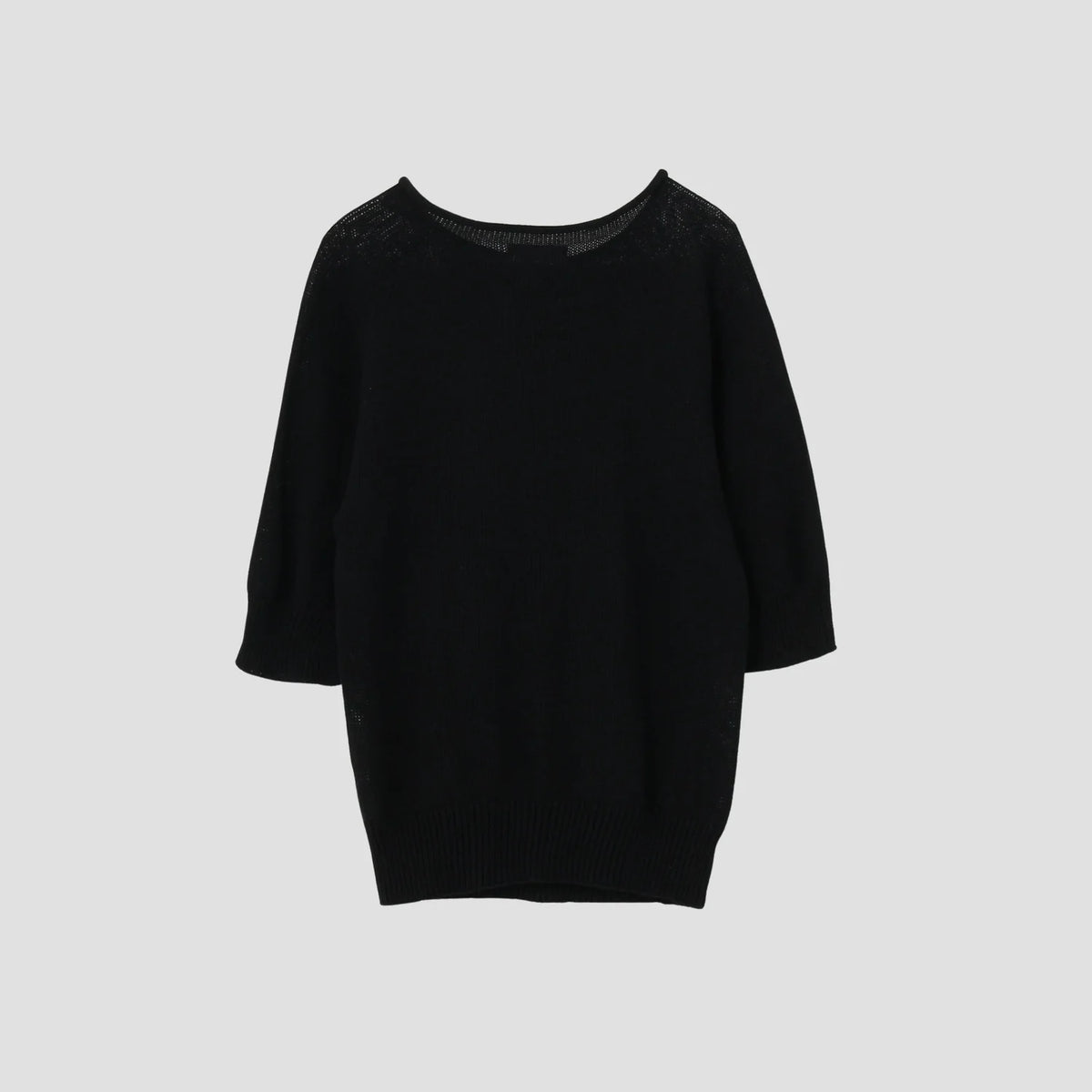 CAST OFF ROLL NECK KNIT