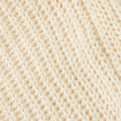 LINEN COTTON RIB JUMPER KNIT