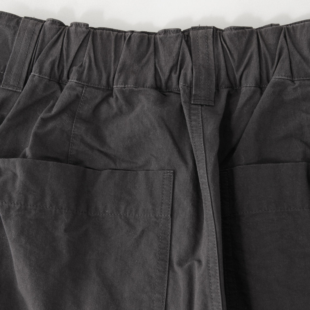 COTTON PLAIN WEAVE TROUSERS
