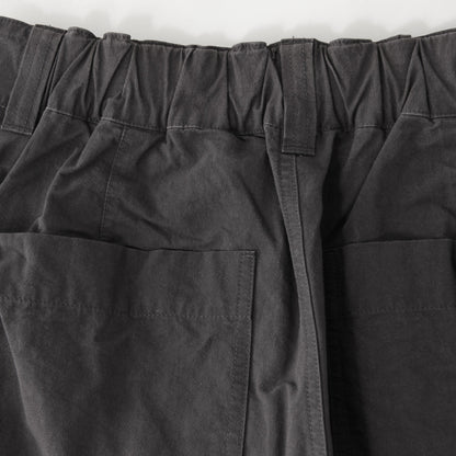 COTTON PLAIN WEAVE TROUSERS