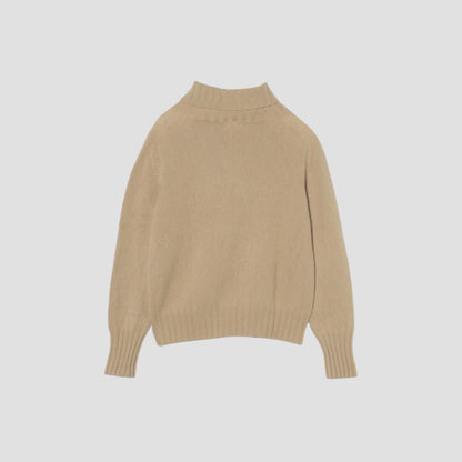 WIDE ROLL NECK KNIT