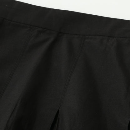 SILK COTTON POPLIN SKIRT