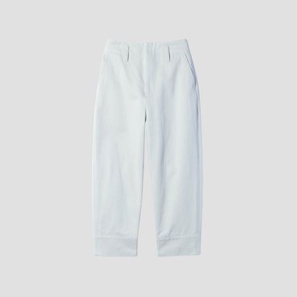 ORGANIC COTTON TWILL TROUSERS