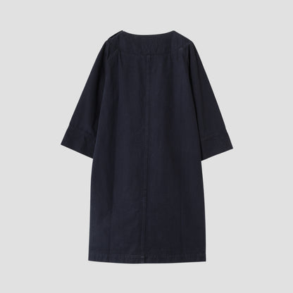 YARN DYE TWILL DRESS