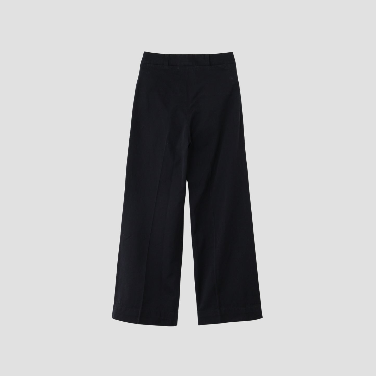 COTTON LINEN TWILL TROUSERS