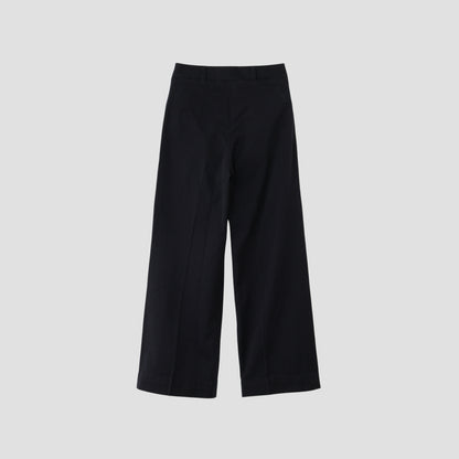COTTON LINEN TWILL TROUSERS