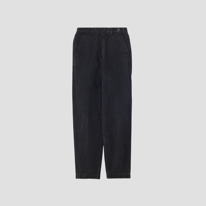 NATURAL DENIM TROUSERS