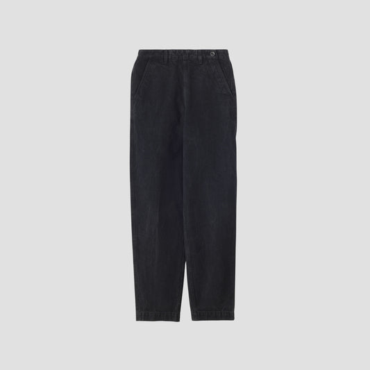 NATURAL DENIM TROUSERS