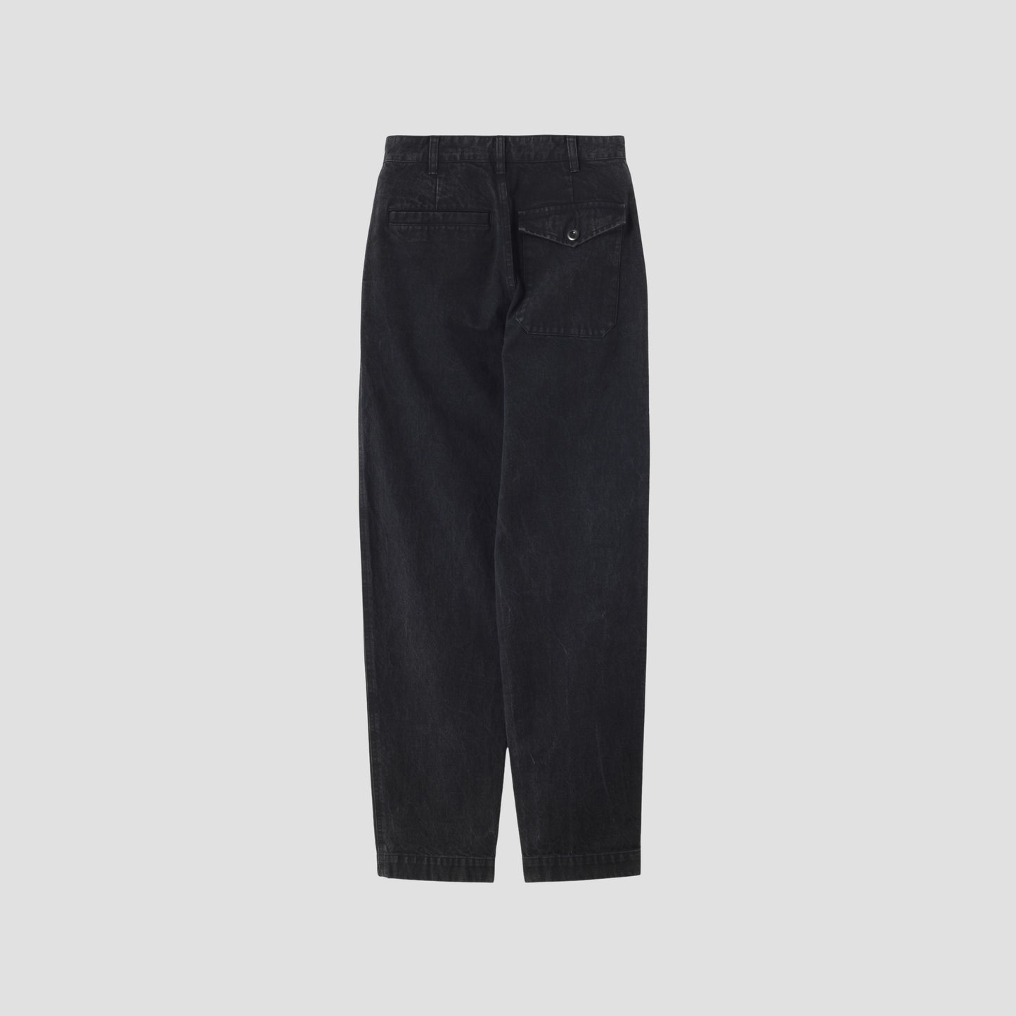 NATURAL DENIM TROUSERS