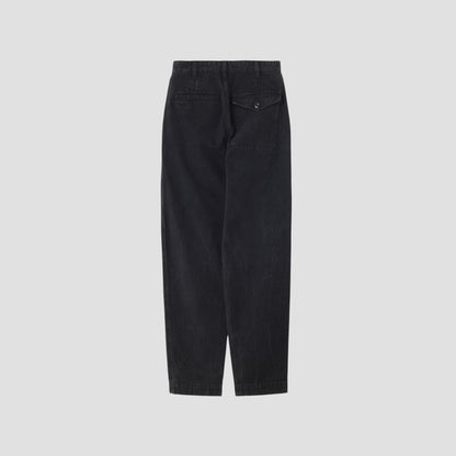 NATURAL DENIM TROUSERS