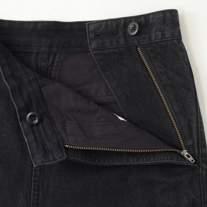 NATURAL DENIM TROUSERS