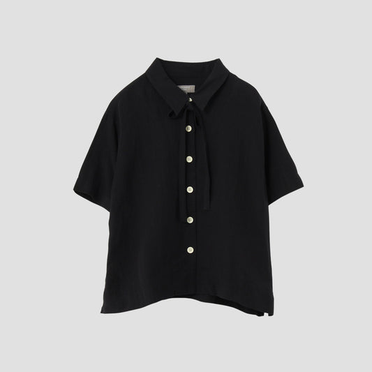 PLAIN WEAVE LINEN SHIRT