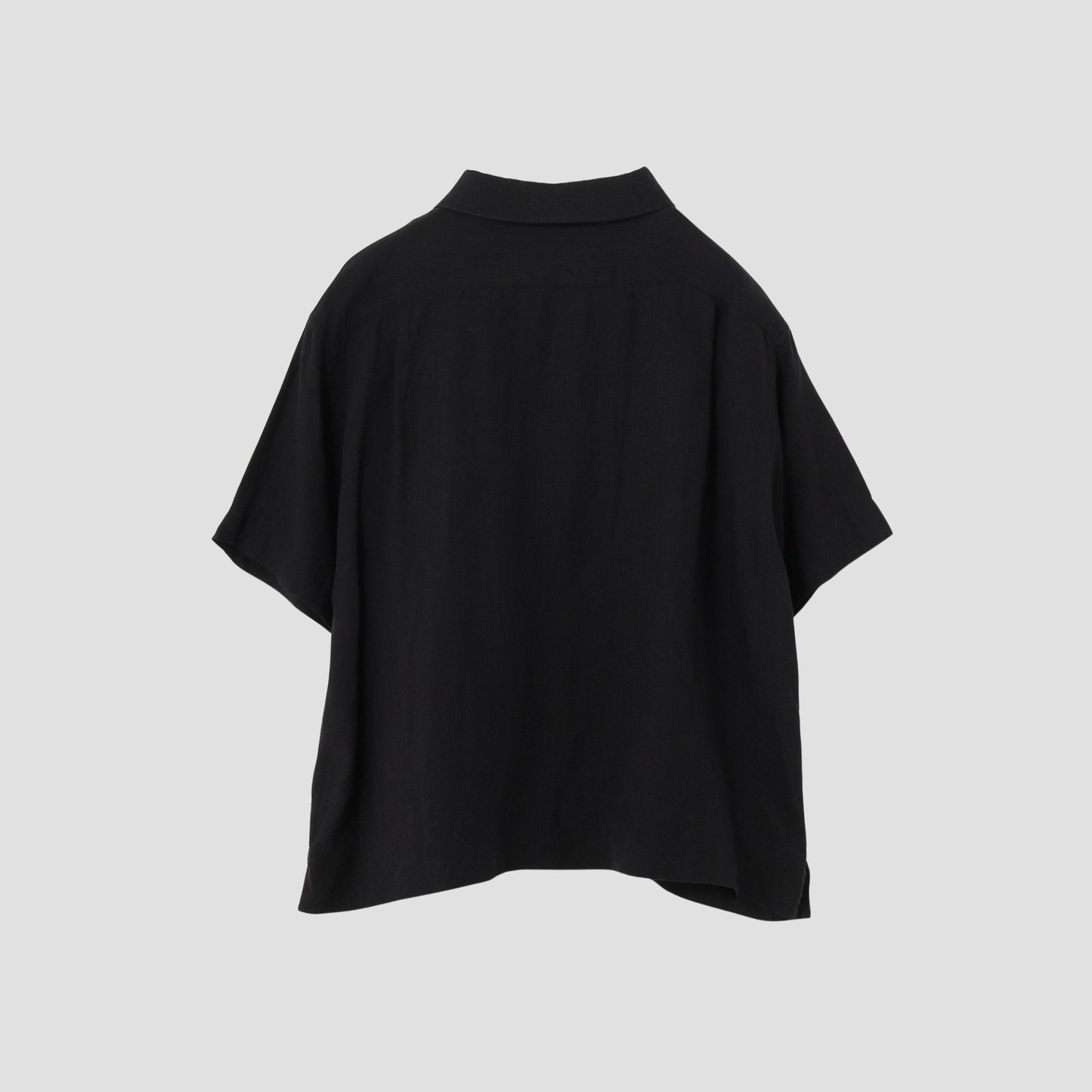PLAIN WEAVE LINEN SHIRT