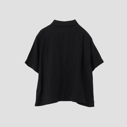 PLAIN WEAVE LINEN SHIRT