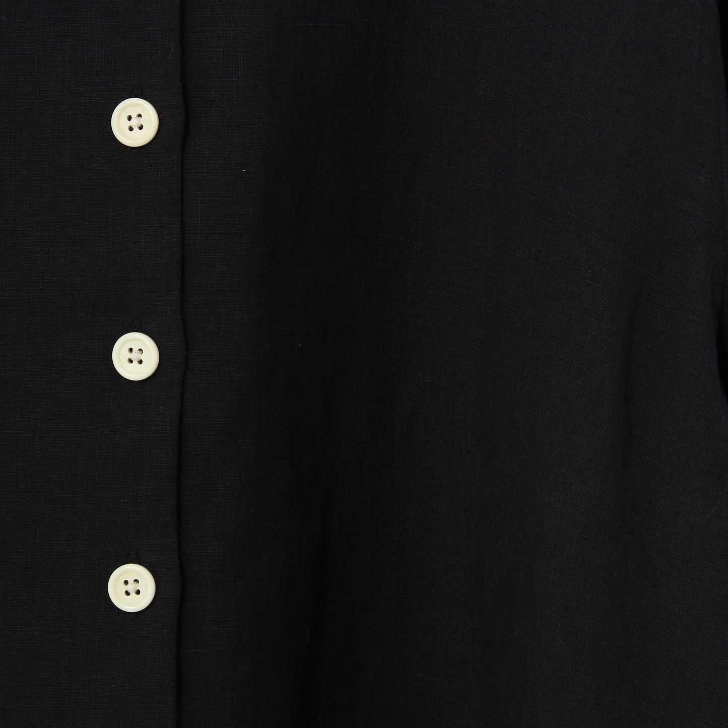 PLAIN WEAVE LINEN SHIRT
